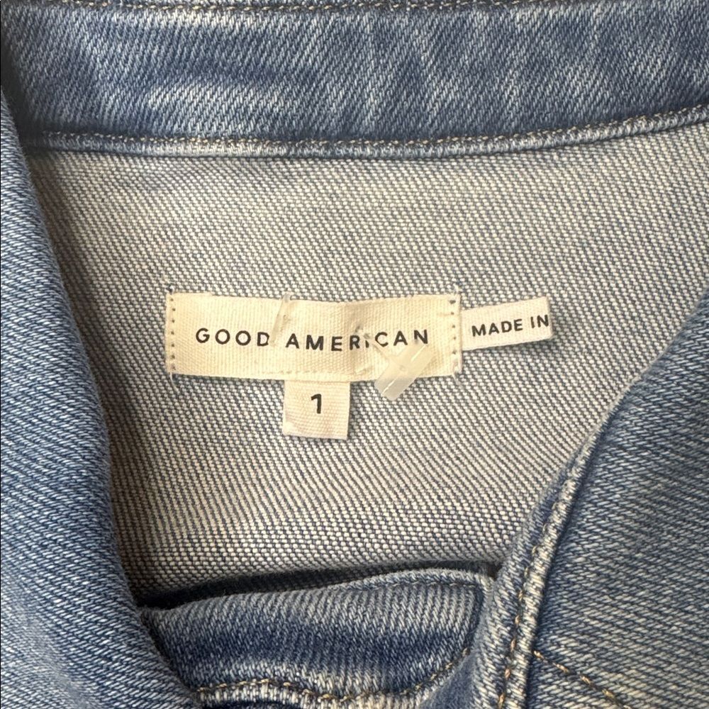 NWT Good American Fit for Success Jumpsuit | Size 1 | Blue274 - Picture 7 of 8
